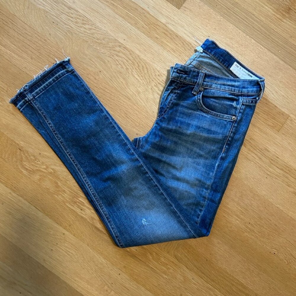 Rag and Bone Dre Low-Rise Slim-Fit Boyfriend Jeans